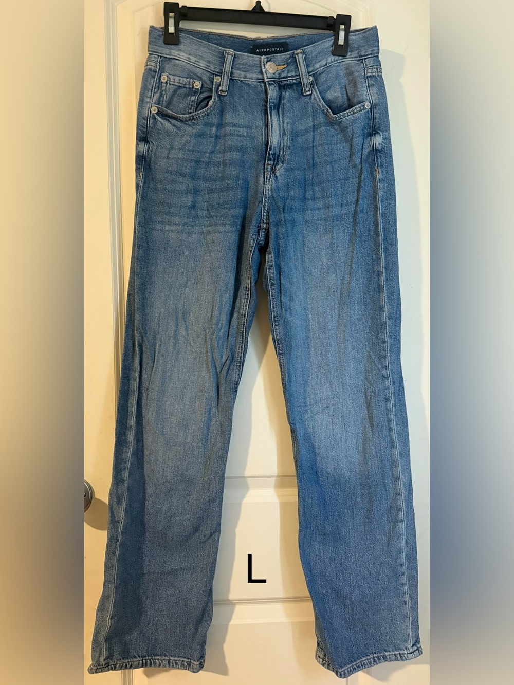 Aeropostale high rise baggy woMen's blue jeans 4 reg casual school boho skater